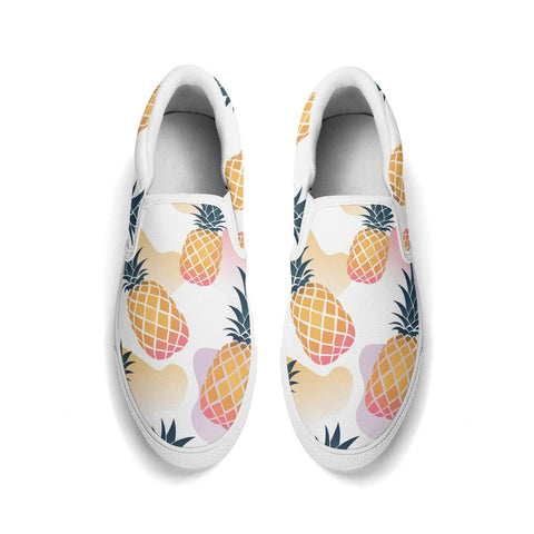 Mens Slip On Shoes - Pineapples - Mr.Shit