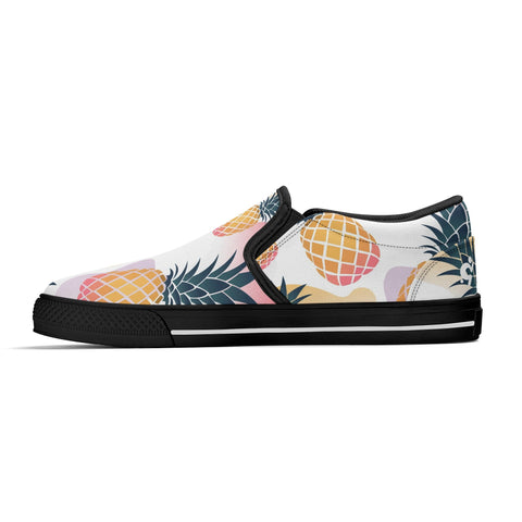 Mens Slip On Shoes - Pineapples - Mr.Shit