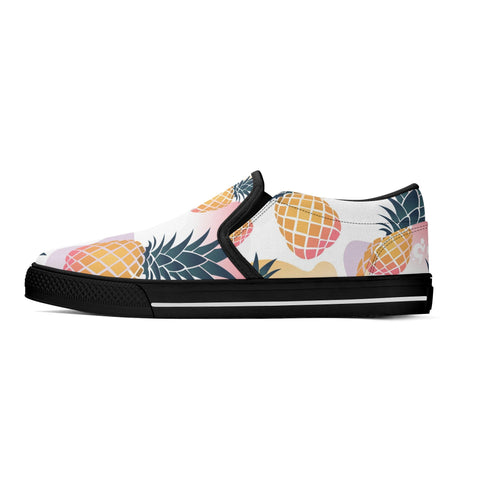 Mens Slip On Shoes - Pineapples - Mr.Shit