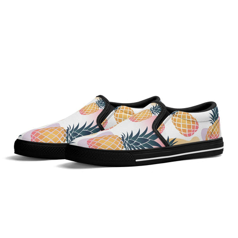 Mens Slip On Shoes - Pineapples - Mr.Shit