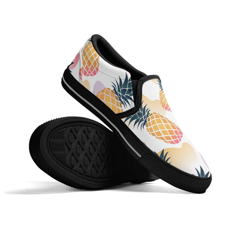 Mens Slip On Shoes - Pineapples - Mr.Shit