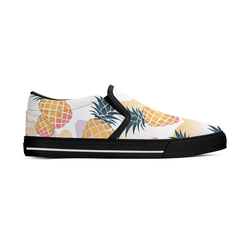 Mens Slip On Shoes - Pineapples - Mr.Shit