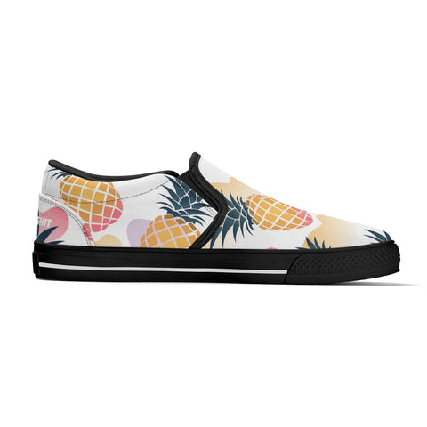 Mens Slip On Shoes - Pineapples - Mr.Shit