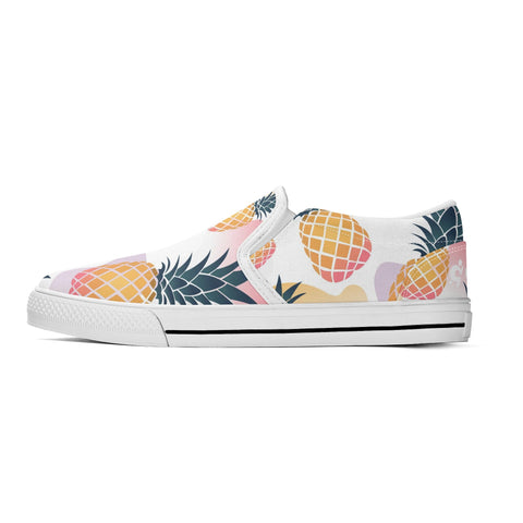 Mens Slip On Shoes - Pineapples - Mr.Shit