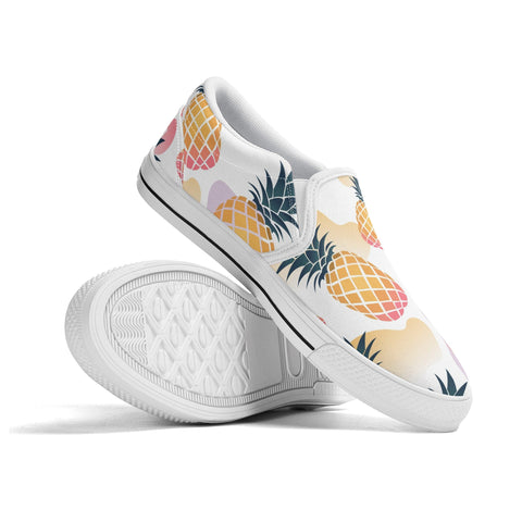 Mens Slip On Shoes - Pineapples - Mr.Shit