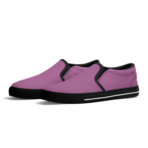 Mens Slip On Shoes - Purple - Mr.Shit