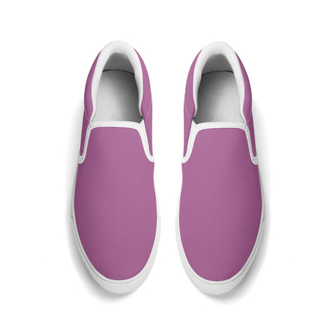 Mens Slip On Shoes - Purple - Mr.Shit