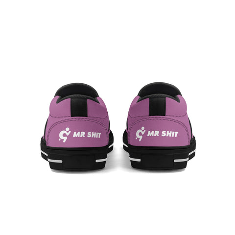 Mens Slip On Shoes - Purple - Mr.Shit