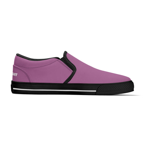 Mens Slip On Shoes - Purple - Mr.Shit