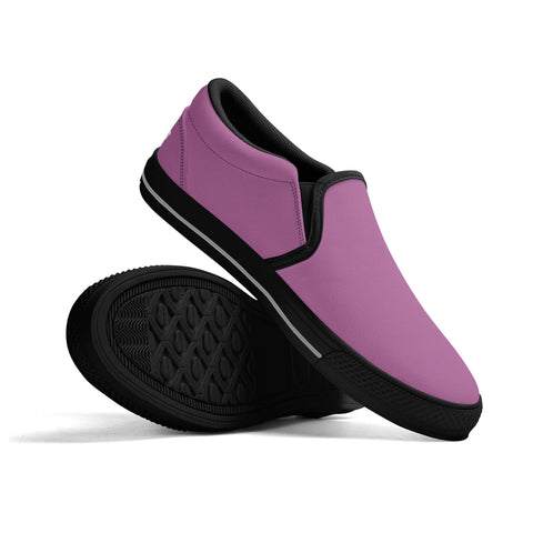 Mens Slip On Shoes - Purple - Mr.Shit