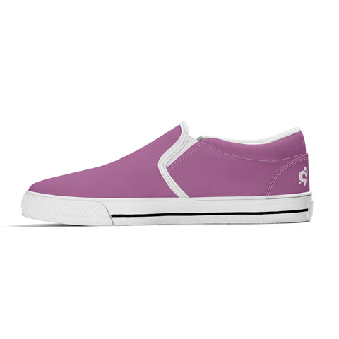 Mens Slip On Shoes - Purple - Mr.Shit