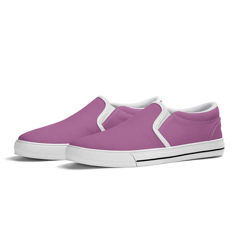 Mens Slip On Shoes - Purple - Mr.Shit