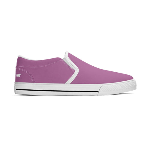 Mens Slip On Shoes - Purple - Mr.Shit