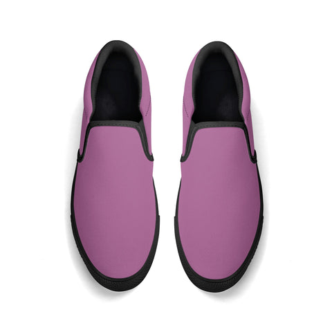 Mens Slip On Shoes - Purple - Mr.Shit