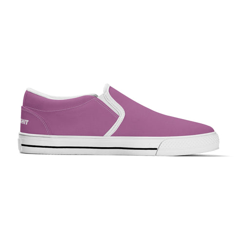 Mens Slip On Shoes - Purple - Mr.Shit