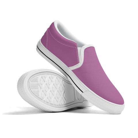 Mens Slip On Shoes - Purple - Mr.Shit