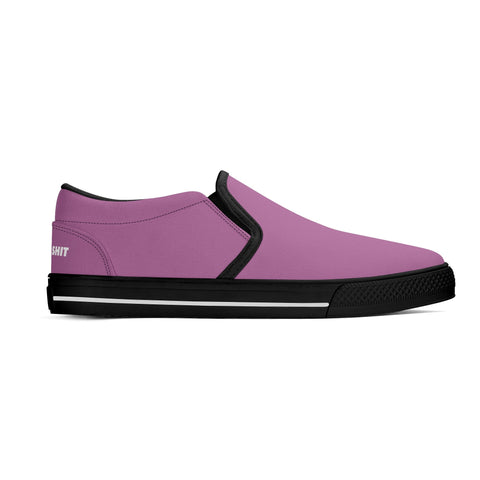 Mens Slip On Shoes - Purple - Mr.Shit