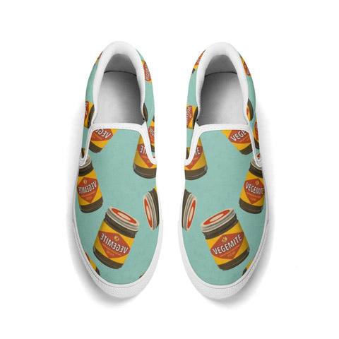 Mens Slip On Shoes - Vegemite - Mr.Shit