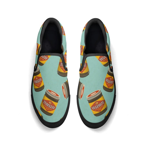 Mens Slip On Shoes - Vegemite - Mr.Shit