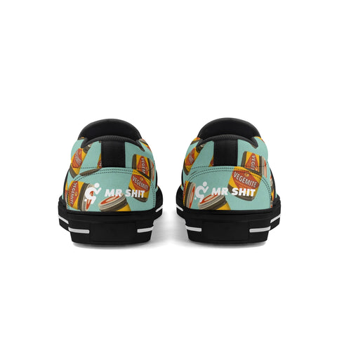 Mens Slip On Shoes - Vegemite - Mr.Shit