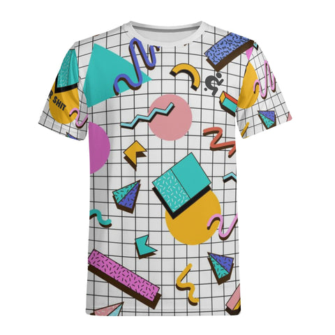 Mens T-shirt - 90s Pattern - Mr.Shit