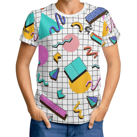 Mens T-shirt - 90s Pattern - Mr.Shit