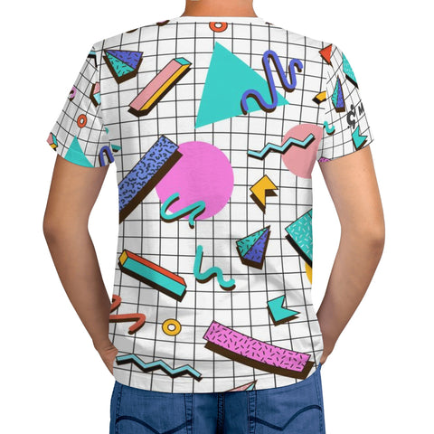 Mens T-shirt - 90s Pattern - Mr.Shit