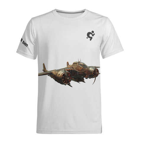 Mens T-shirt - Air Ship - Mr.Shit