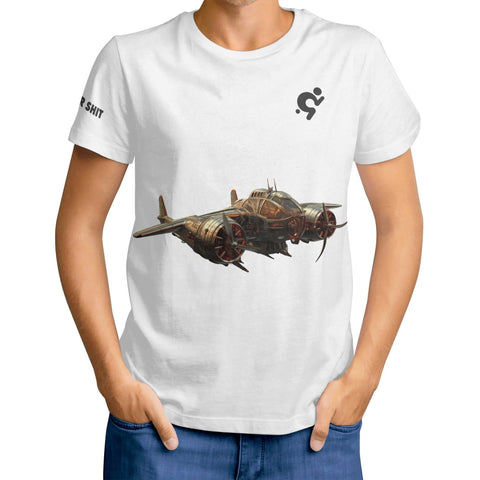 Mens T-shirt - Air Ship - Mr.Shit