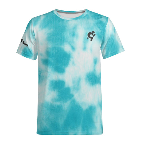 Mens T-shirt - Blue Tie Dye - Mr.Shit