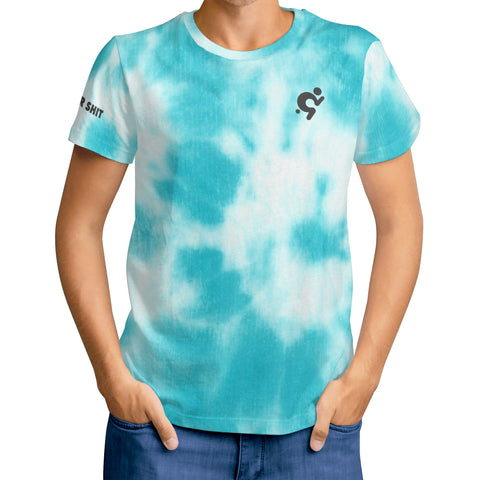 Mens T-shirt - Blue Tie Dye - Mr.Shit