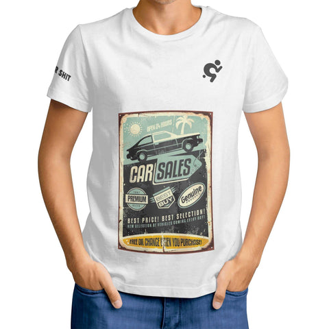 Mens T-shirt - Car Sales - Mr.Shit