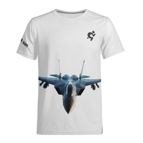 Mens T-shirt - Fighter Jet 2 - Mr.Shit