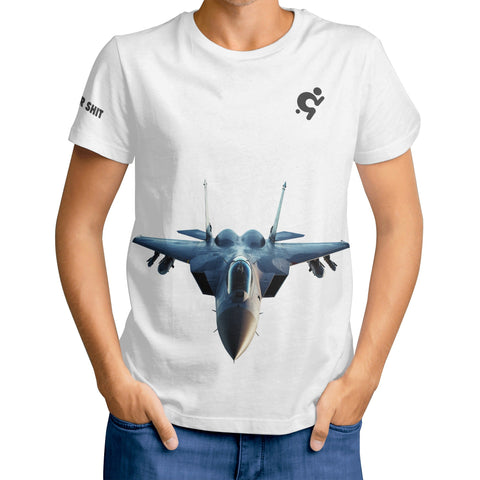 Mens T-shirt - Fighter Jet 2 - Mr.Shit