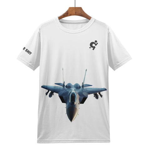 Mens T-shirt - Fighter Jet 2 - Mr.Shit