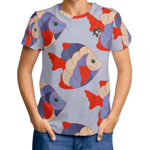 Mens T-shirt - Fishes - Mr.Shit