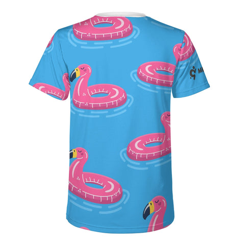 Mens T-shirt - Flamingo Floaties - Mr.Shit