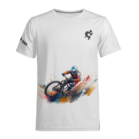 Mens T-shirt - Mountain Biking 2 - Mr.Shit