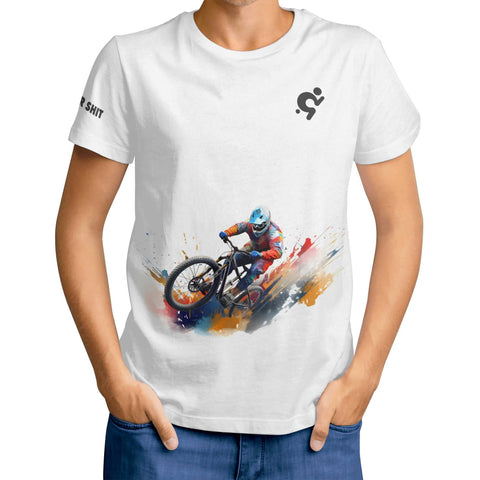 Mens T-shirt - Mountain Biking 2 - Mr.Shit