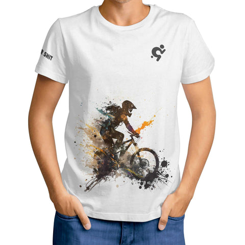 Mens T-shirt - Mountain Biking - Mr.Shit