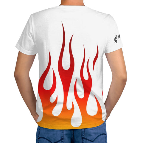 Mens T-shirt - On Fire - Mr.Shit