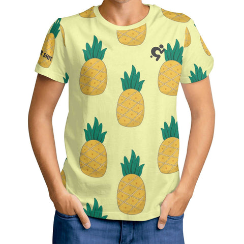 Mr.Shit Mens T-shirt - Pineapples Men's T-Shirts $ 25.36