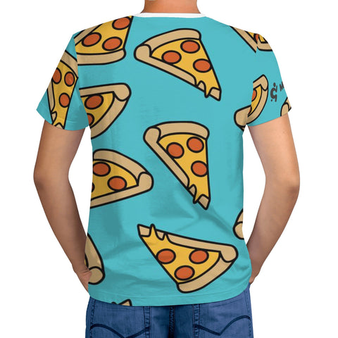 Mens T-shirt - Pizza - Mr.Shit