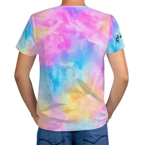 Mens T-shirt - Rainbow Tie Dye - Mr.Shit