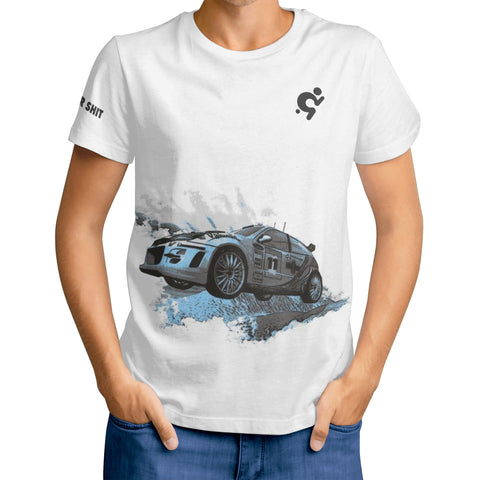 Mens T-shirt - Rally Car - Mr.Shit