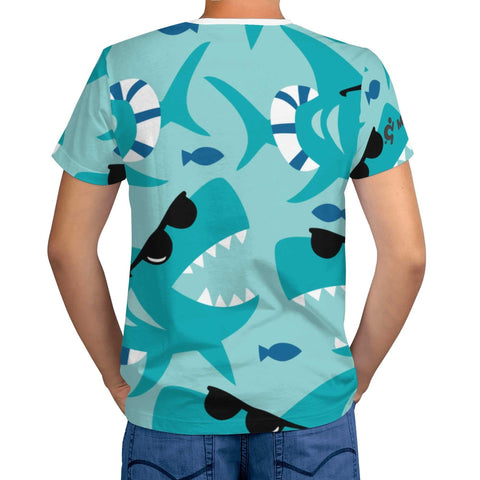 Mens T-shirt - Sharks - Mr.Shit