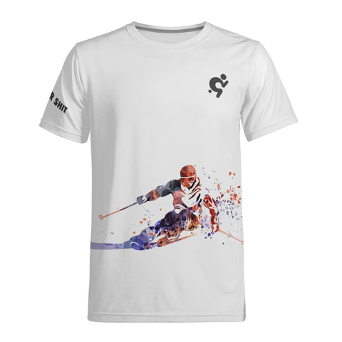 Mens T-shirt - Skier - Mr.Shit