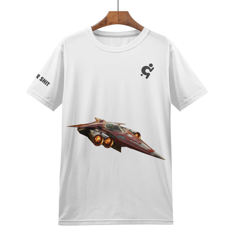 Mens T-shirt - Space Ship - Mr.Shit