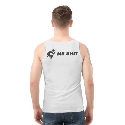 Men's Tank Top - Logo On The Back - Mr.Shit