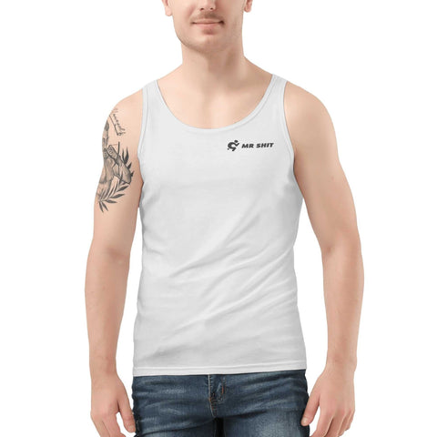 Men's Tank Top - Logo On The Back - Mr.Shit